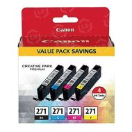 Genuine Canon 0390C005 (CLI-271) Ink Multipack