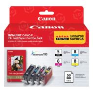 Original Canon PGI-5/CLI-8 Set of 4 Ink