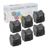 Compatible Xerox 108R672 Black 6-Pack Solid Ink