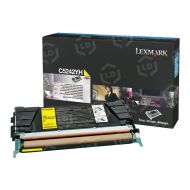Lexmark Original C5242YH HY Yellow Toner
