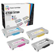 Lexmark Remanufactured C720 (Bk, C, M, Y) Toner Set
