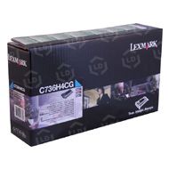 Lexmark Original C736H4CG HY Cyan Toner