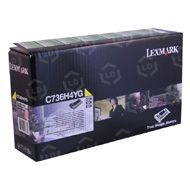 Lexmark Original C736H4YG HY Yellow Toner