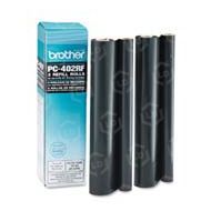 Brother Original PC402RF Thermal Fax Rolls - 2 Rolls
