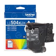 Brother Genuine LC504XLBK High Yield Black Ink Cartridge