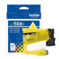 Brother Genuine LC506Y Standard Yield Yellow Ink Cartridge
