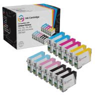 Remanufactured Epson 98/99 Bulk Set of 13 (3BK [High Yield] | 2 CMY|LC|LM [Standard yield]) Ink