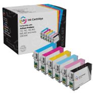 Remanufactured Epson T098 Set of 6 (Bk|CMY|LC|LM) HY Ink