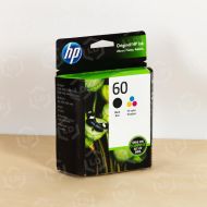 OEM HP 60 Black/Tri-color Ink Cartridges 2-pack, N9H63FN