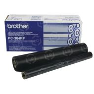 Brother PC-304RF Black OEM Thermal Fax Ribbon Rolls 4-Pack
