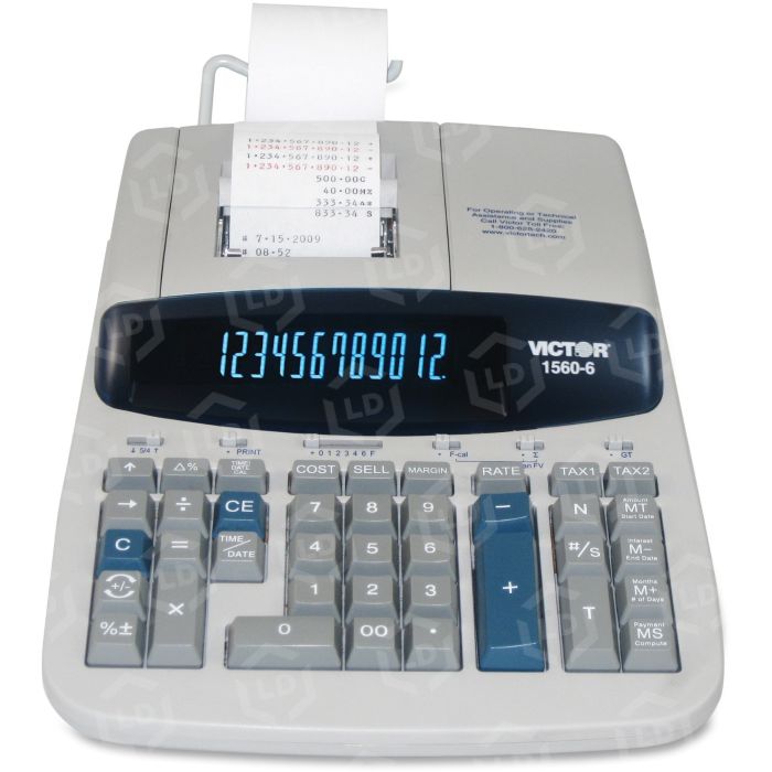 1560-6 Printing Calculator - LD Products