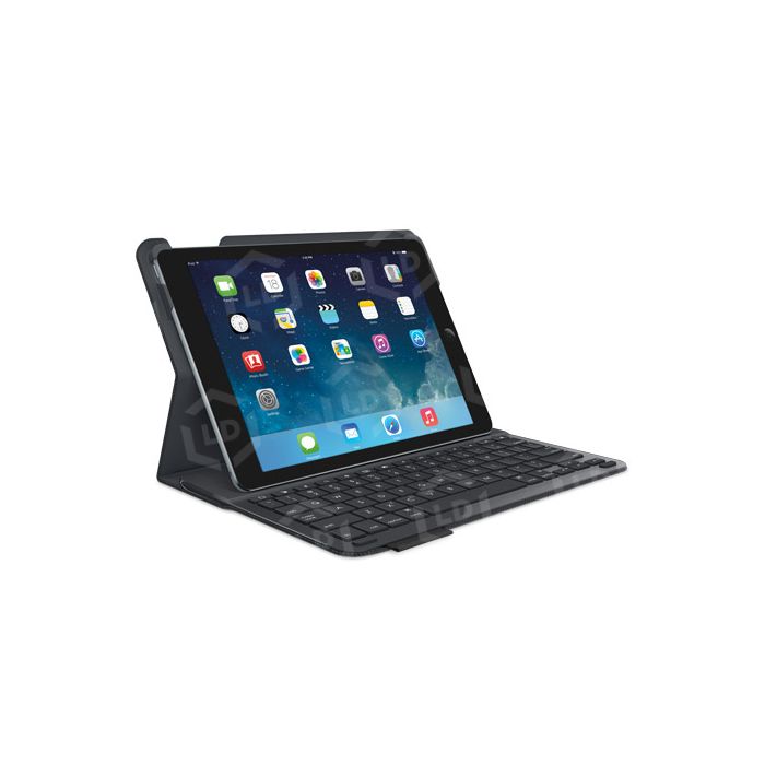 Logitech Type+ Keyboard/Cover Case for iPad Air 2 - Black - LD