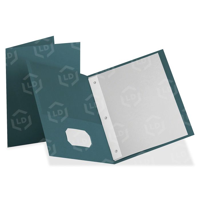 Oxford Twin Pocket 3-hole Fastener Folders - 25 per box - LD Products