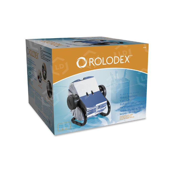 Rolodex Rotary Business Card File