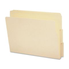 Smead Shelf-Master End Tab Folder - 100 per box Letter - Manila