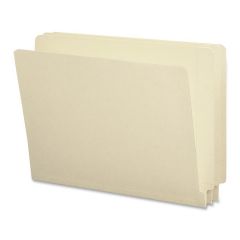 Smead Shelf-Master End Tab Folder - 100 per box Legal - 8.50" x 14" - Manila