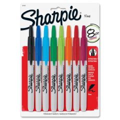 Sharpie Fine Retractable Marker - 8 Pack