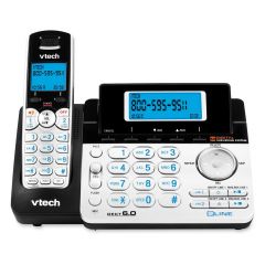 Vtech DS6151 Cordless Phone - DECT - Black, Silver
