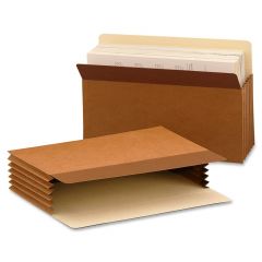 Smead Easy Grip Expanding File Pocket - 10 per box Legal - 8.50" x 14" - Redrope