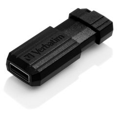 Pinstripe USB Drive 64GB - Black