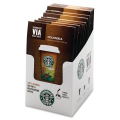 Starbucks VIA Ready Brew Colombia Coffee Instant - 8 per box