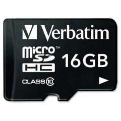 16GB microSDHC Card (Class 10) w/Adapter