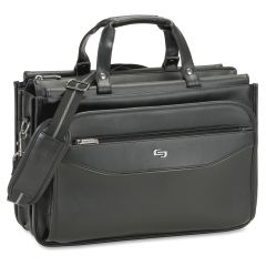 US Luggage Triple Gusset Laptop Briefcase
