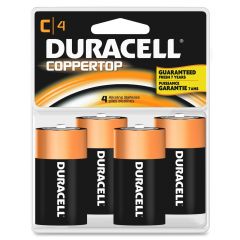 Duracell MN1400R4Z C Size Alkaline General Purpose Battery - 4PK