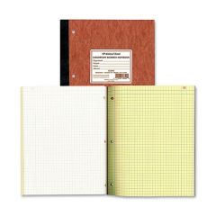 Rediform National Laboratory Research Notebook - 200 Sheet - Quad Ruled - 9.25" x 11"
