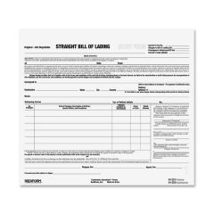 Rediform Snap-A-Way Bill of Lading Forms - 250 per pack