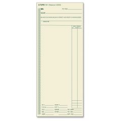 Tops 1-Sided Weekly Time Cards - 500 per box