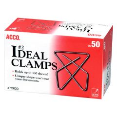 Acco Ideal Butterfly Clamp - 50 per box
