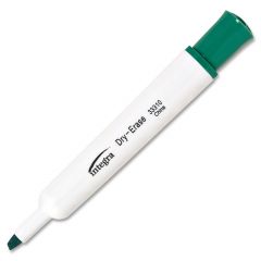 Integra Dry Erase Marker, Green - 12 Pack