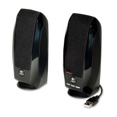 Logitech S-150 2.0 Speaker System - 1.2 W RMS - Black