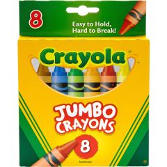 Crayola Jumbo Crayons - 8 per box