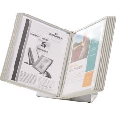 Durable Desk Reference System with Display Sleeves