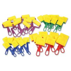 ChenilleKraft Foam Brushes/Rollers Classroom Pack - 40 per set
