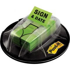 Post-it Adhesive Sign/Date Flags with Dispenser - 1 per pack