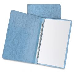 Oxford Pressboard Report Covers w/ Hinge 3" Folder Capacity - Letter - Light Blue
