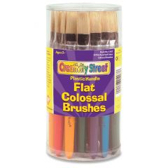 Creativity Street Flat Colossal Brush Canister - 1 per set
