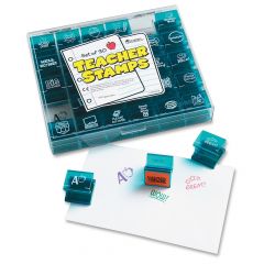 Learning Resources Jumbo Teacher Stamps Set - 30 in each