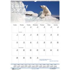 House of Doolittle Wildlife/Inspirational Wall Calendar