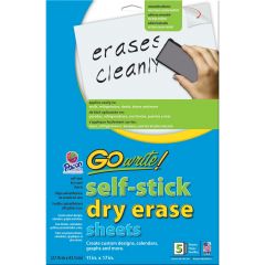 Pacon GoWrite! Dry-erase Sheet - 5 per pack