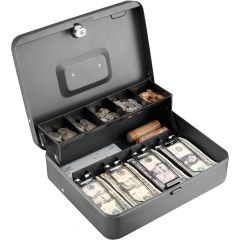 Tiered Tray Cash Box