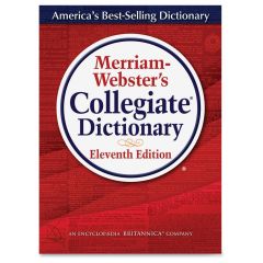 Merriam-Webster 11th Ed. Collegiate Dictionary Dictionary Printed/Electronic Book - English