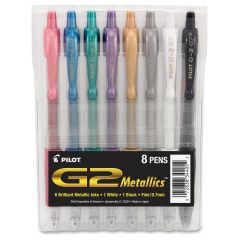 G2 Metallics Gel Pens, Assorted - 8 Pack