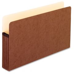 Pendaflex Extra Strong Acid Free File Pockets Legal - 5.25" Expansion - Redrope