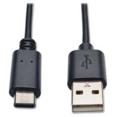 Tripp Lite 6ft USB 2.0 Hi-Speed Cable A Male to USB Type-C USB-C Male