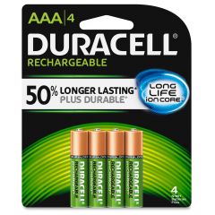 Duracell Ion Core Rechargeable AAA Batteries - 4PK