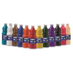 Prang Ultra-washable Temcolors pera Paint - 12 colors per set